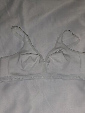Cacique Gray sz 42C Bra Unlined Full Coverage No Underwire